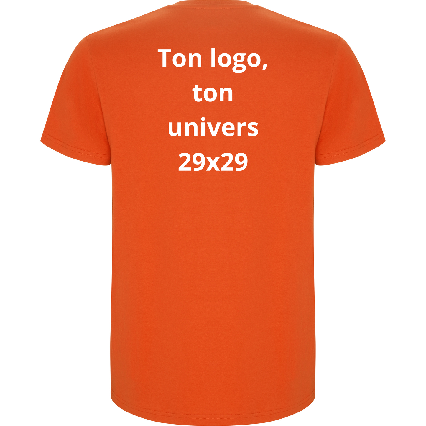 T-shirt Orange Ton logo, ton univers