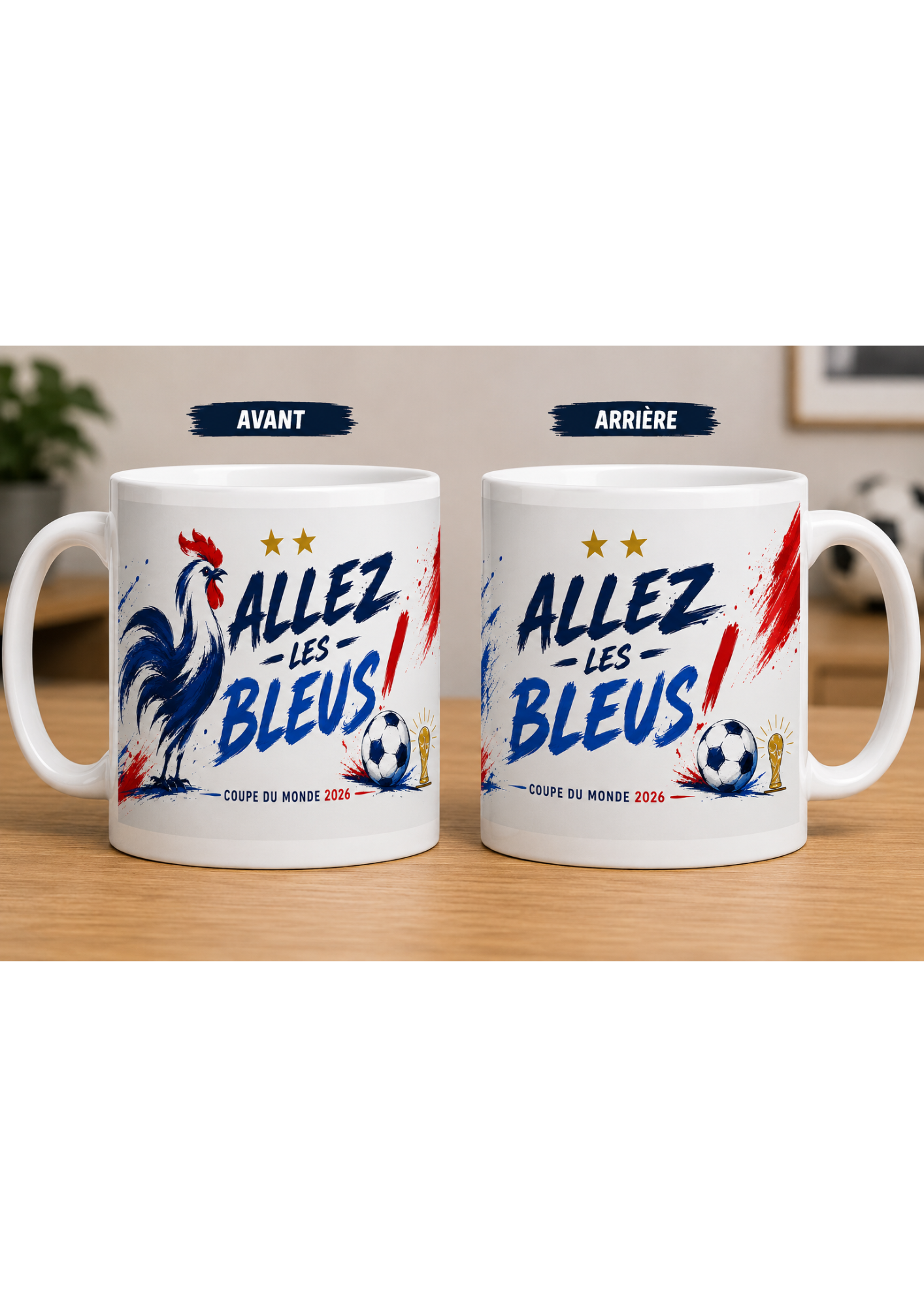 Mug "Allez les bleus 2"