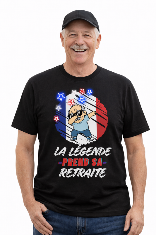 T-shirt "retraite"