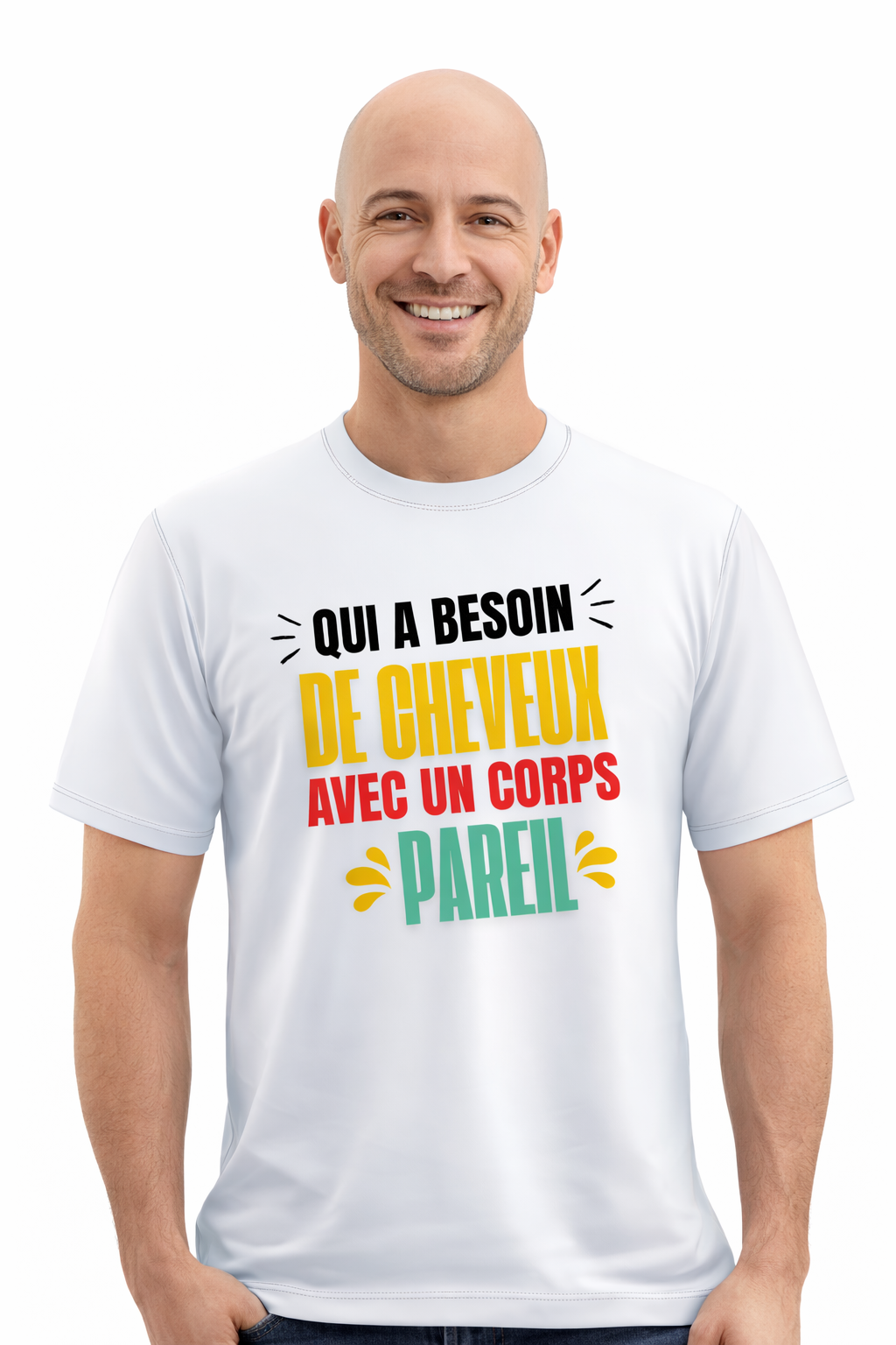 T-shirt "cheveux"