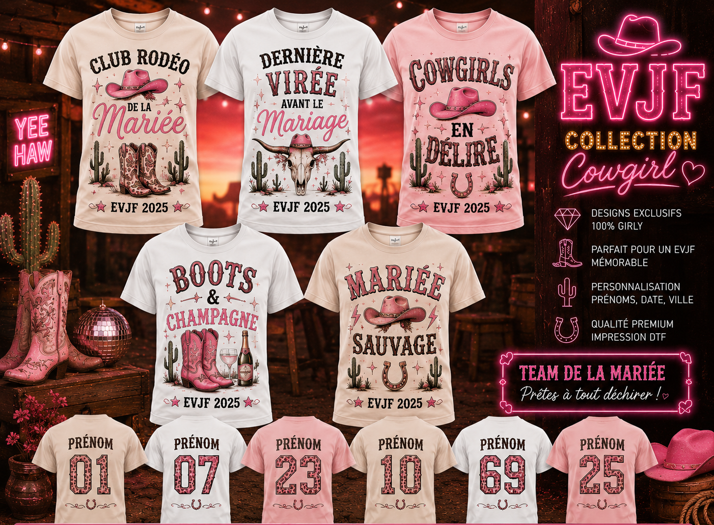 Crea'EVJF Cowgirl
