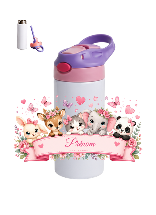 Gourde enfant "Animaux"