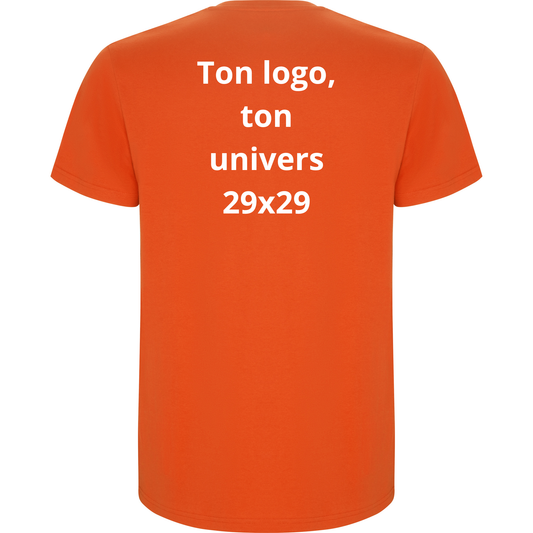 T-shirt Orange Ton logo, ton univers