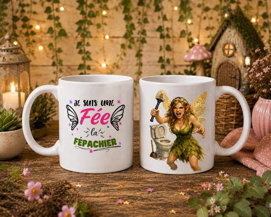 Mug "La fée pas chier2"