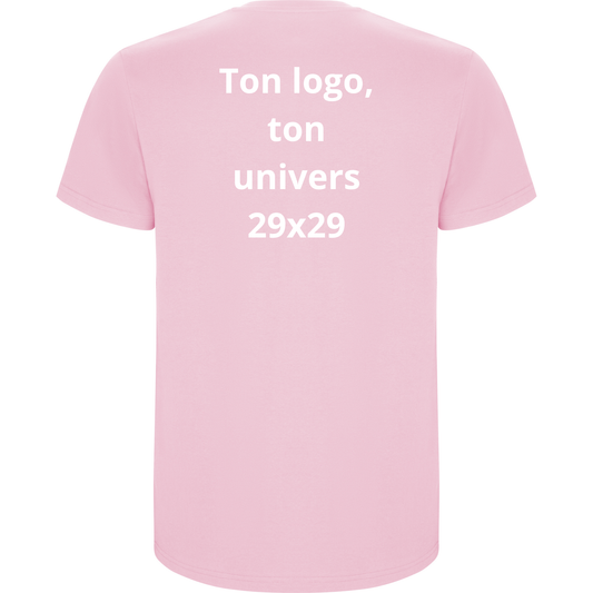 T-shirt Rose Ton logo, ton univers