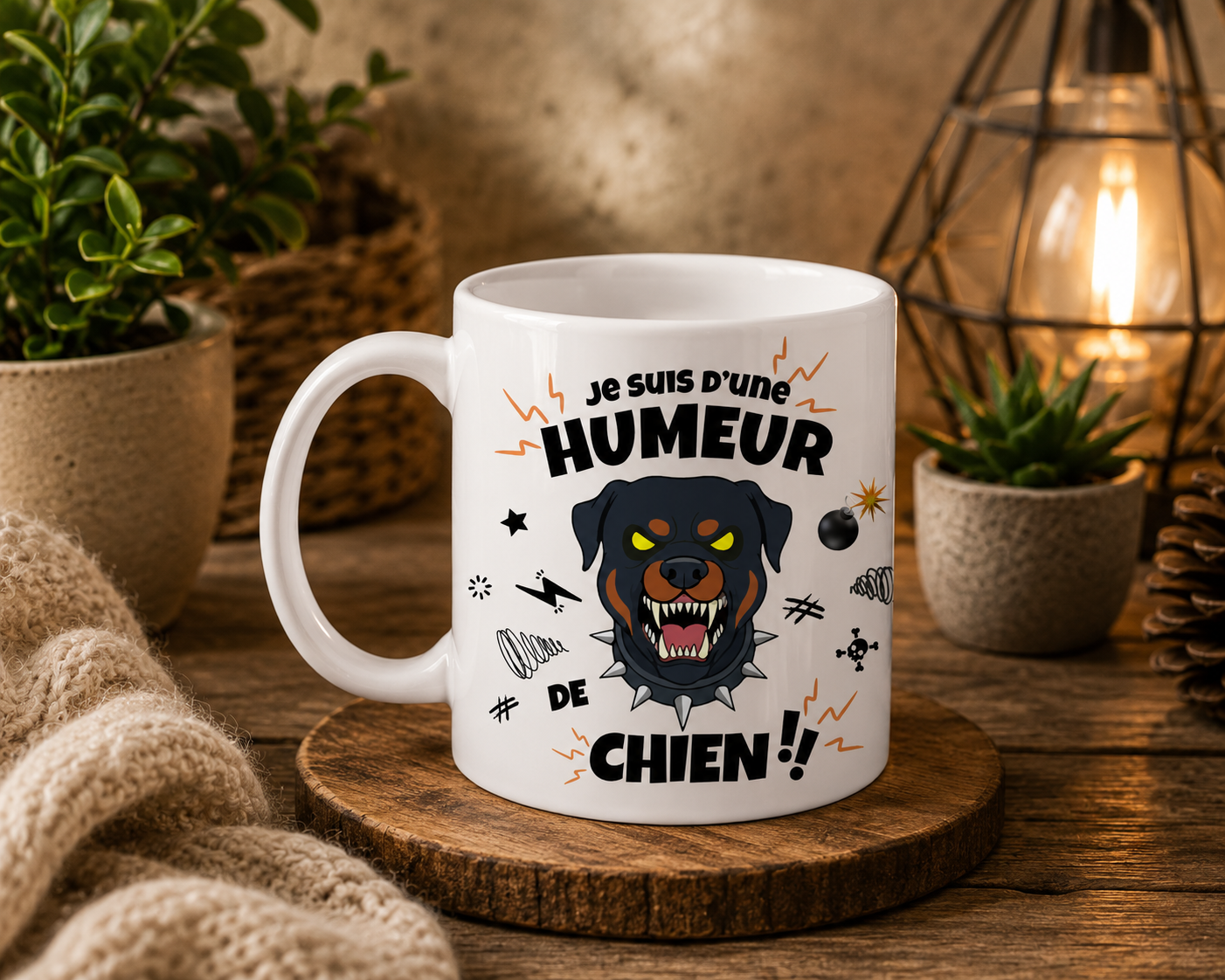 Mug "Humeur de chien 2"