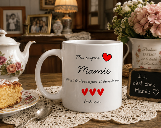 Mug "Ma super mamie"