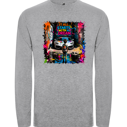 Crea'T-shirt manche longue Plusieurs couleurs