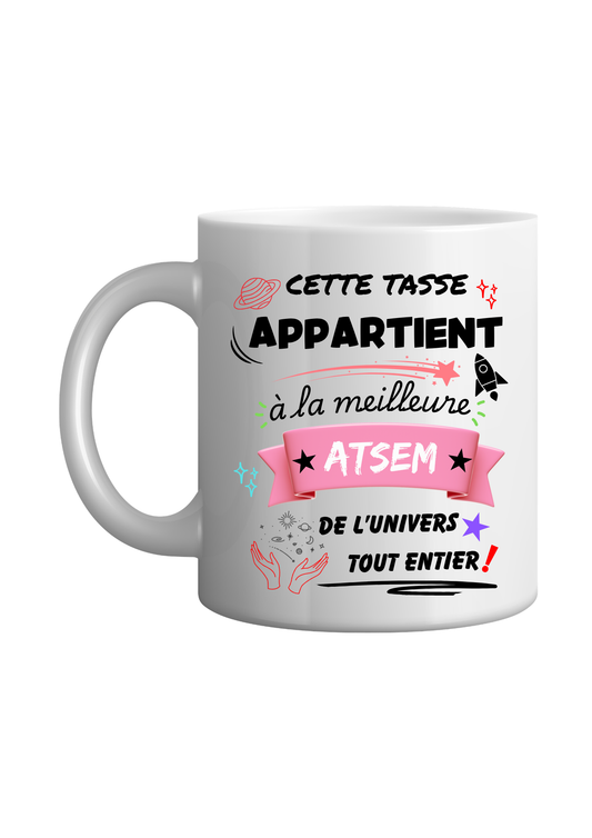Mug  "Meilleure ATSEM"