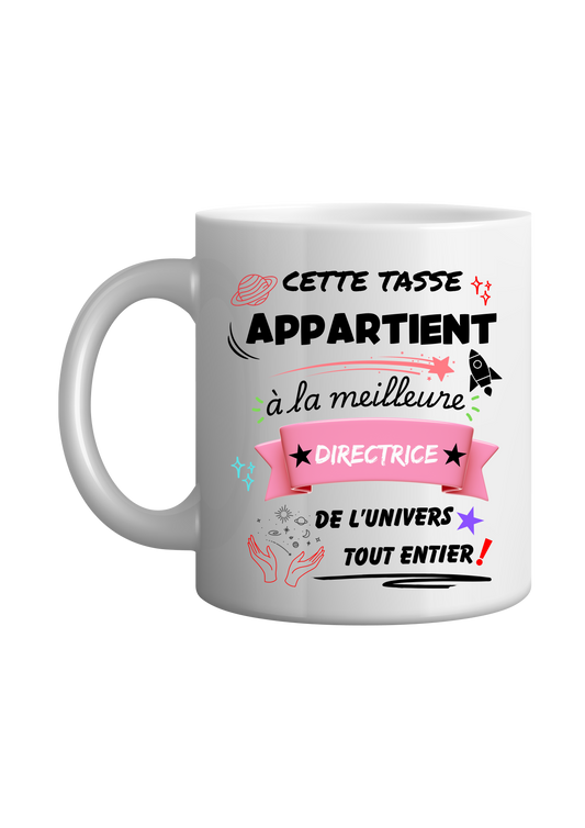Mug "Meilleure Directrice"