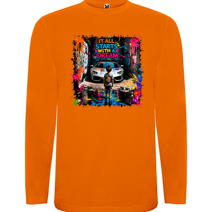 Crea'T-shirt manche longue Plusieurs couleurs