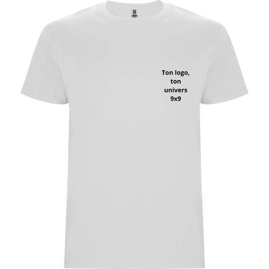 T-shirt Blanc Ton logo, ton univers