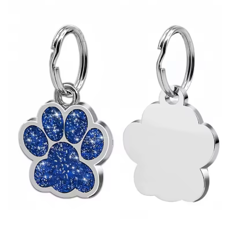 Médaille en forme de patte pour Chien/Chat