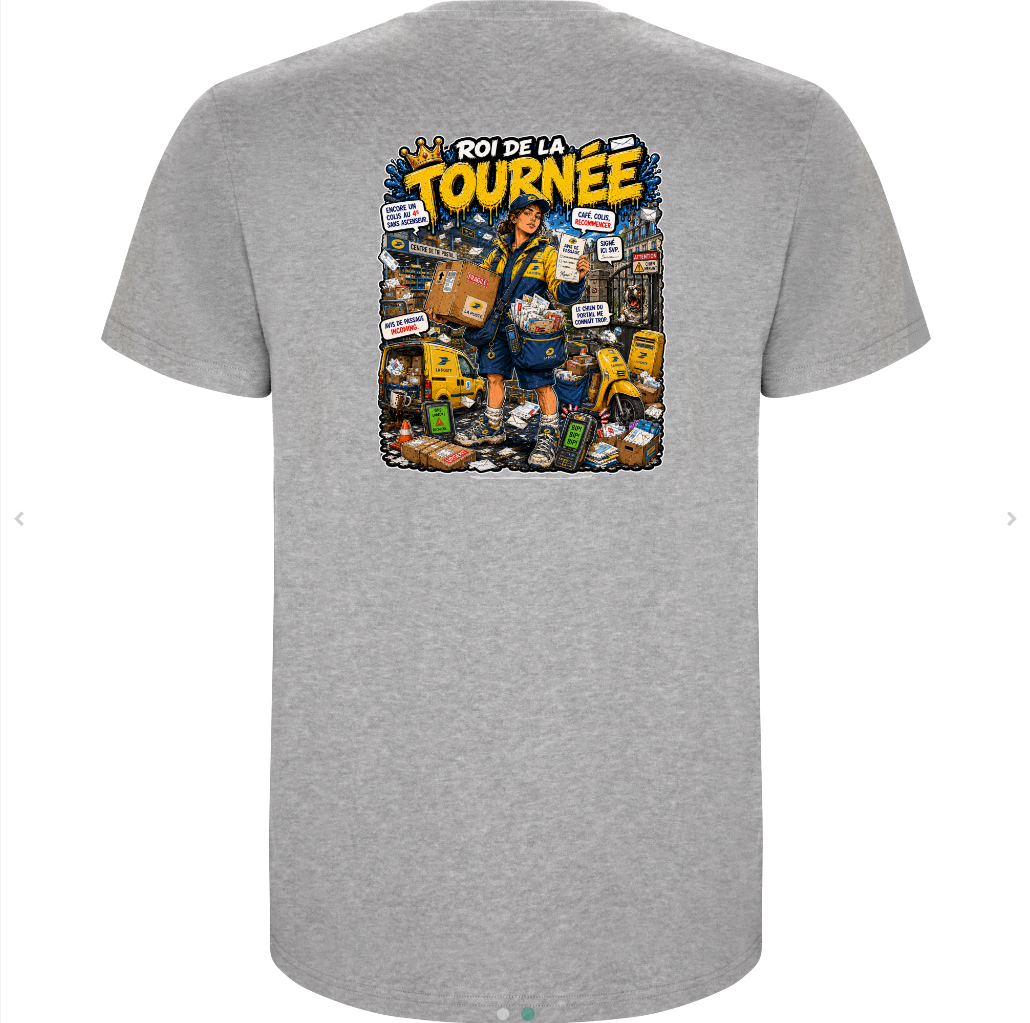 Crea'métier T-shirt Gris Chiné