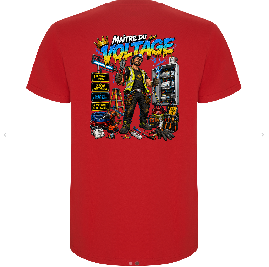 Crea'métier T-shirt Rouge