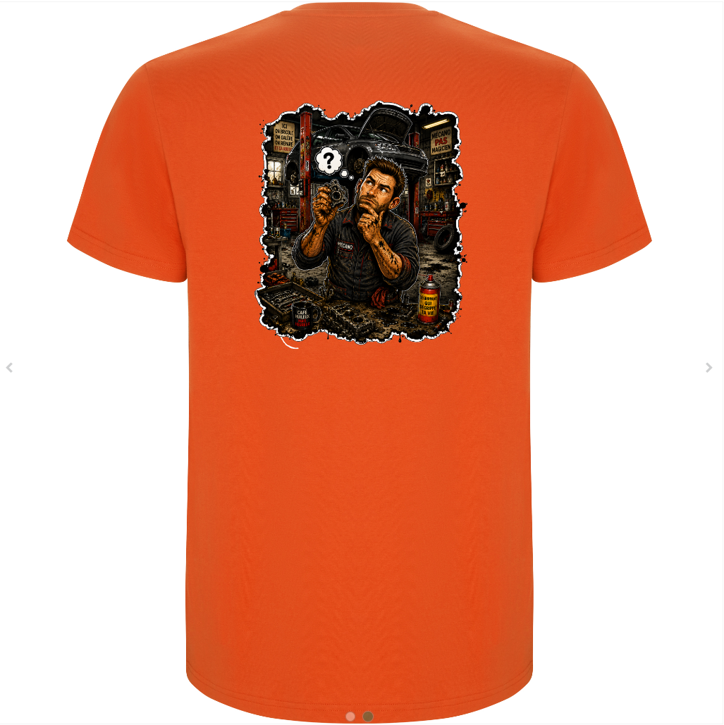 Crea'métier T-shirt orange