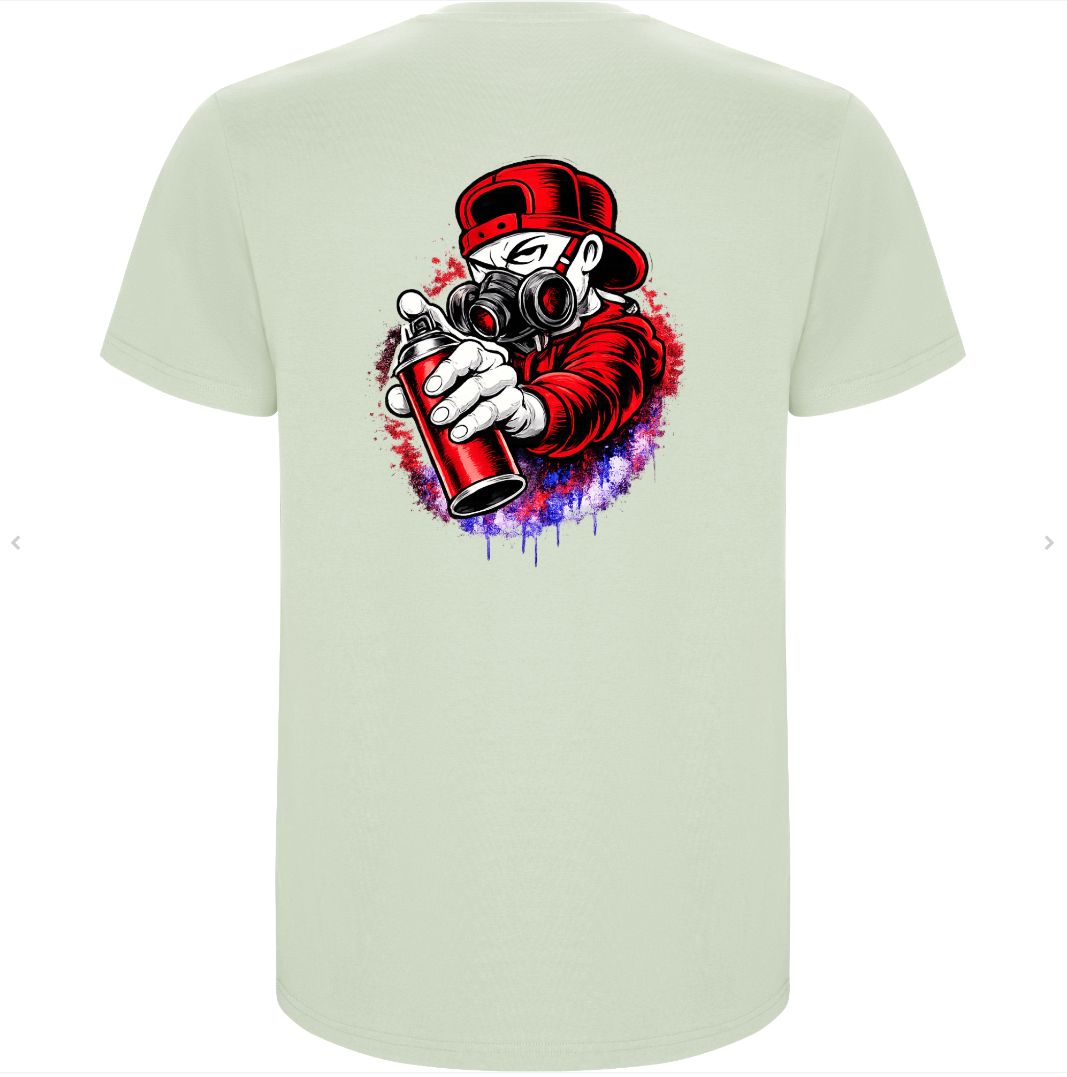Crea'T-shirt Vert Mist