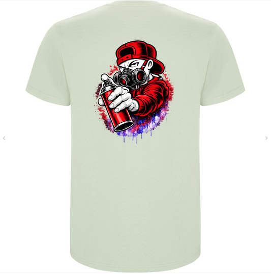 Crea'T-shirt Vert Mist