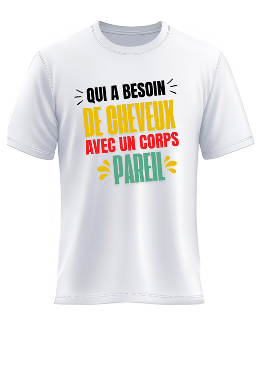 T-shirt "cheveux"