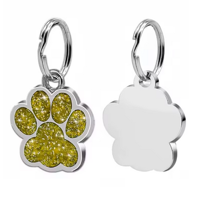 Médaille en forme de patte pour Chien/Chat