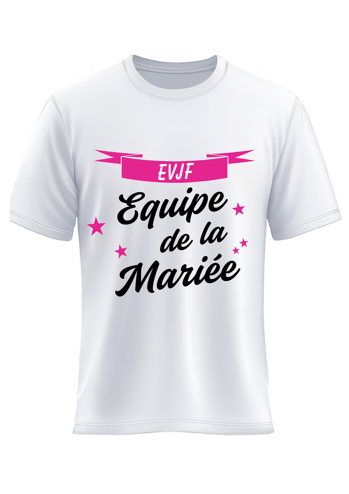 T-shirt "EVJF équipe de la mariée"