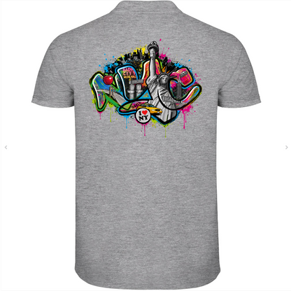 Crea'Polos gris chiné