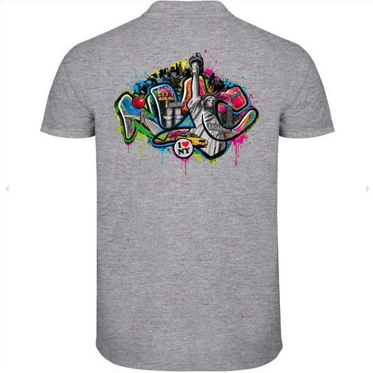 Crea'Polos gris chiné