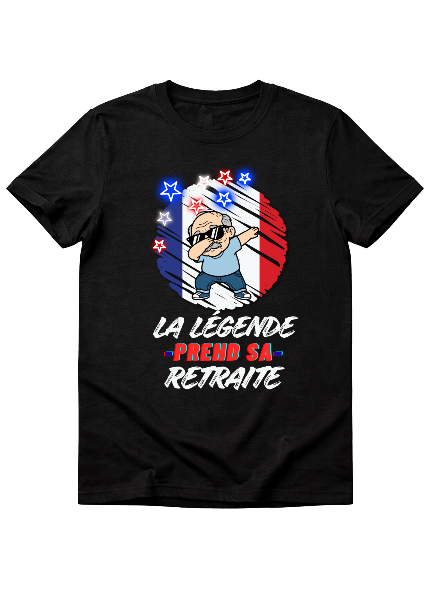 T-shirt "retraite"