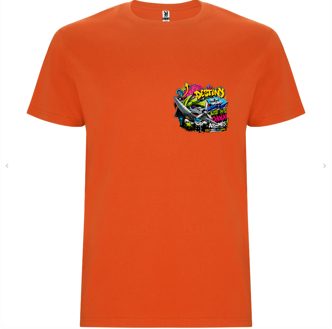 Crea'T-shirt Orange