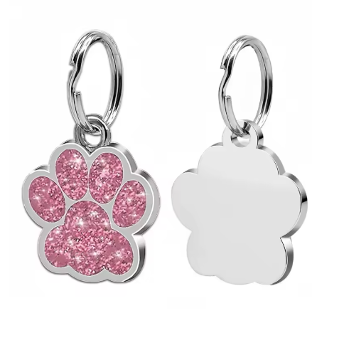 Médaille en forme de patte pour Chien/Chat