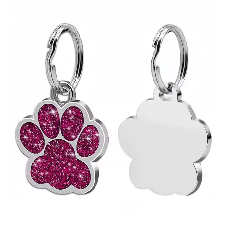 Médaille en forme de patte pour Chien/Chat