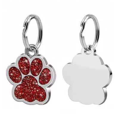 Médaille en forme de patte pour Chien/Chat