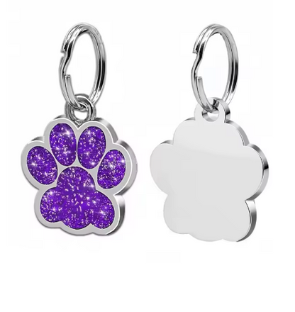 Médaille en forme de patte pour Chien/Chat