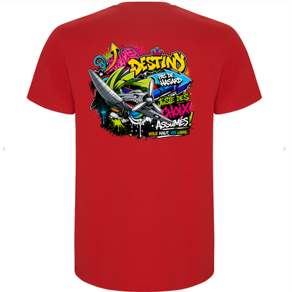 Crea'T-shirt Rouge
