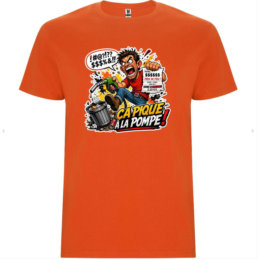 Crea'T-shirt Orange