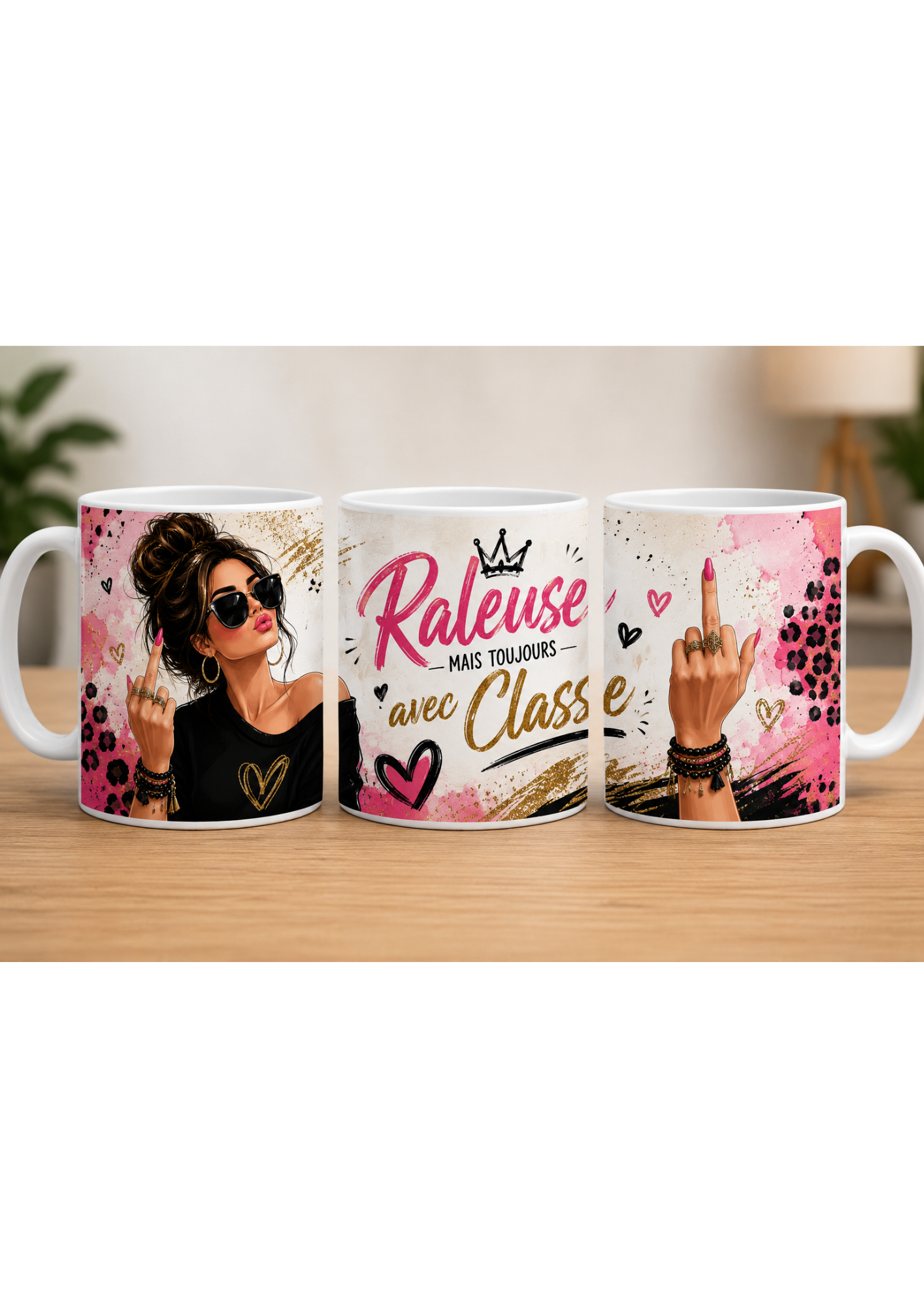 Mug  "Raleuse avec classe"